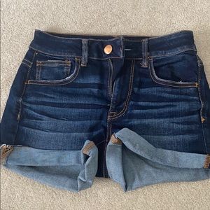 american eagle jean shorts